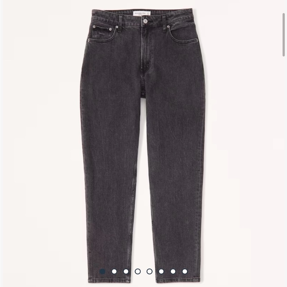 Abercrombie Curve Love High Rise Mom Jean